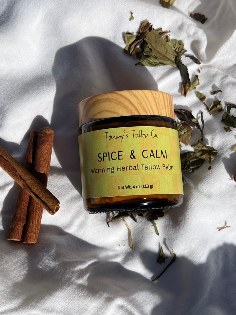 Spice & Calm- Warming Herbal Body Balm